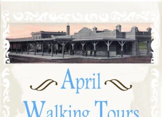 Museum kicks off April Walking Tours