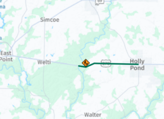 Resurfacing starts on US-278 near Holly Pond