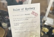 Murder mystery dinner raises funds for library