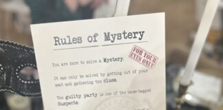 Murder mystery dinner raises funds for library