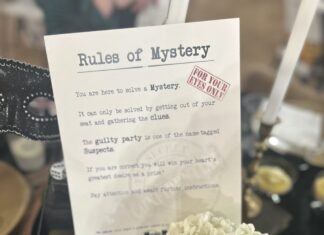 Murder mystery dinner raises funds for library