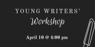 Library hosting Young Writers’ Workshop April 10