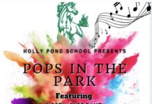 4th annual Pops in the Park tonight in Holly Pond