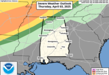 Low chances of severe weather today with higher chances this weekend