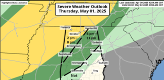 Line of storms coming Thursday
