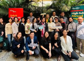 Stover represents St. Bernard in Vietnam