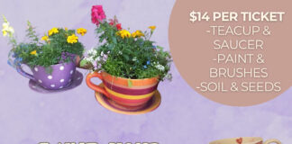 Sip, paint and plant your way into spring at Bloom Winery!