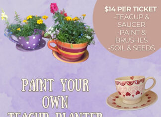 Sip, paint and plant your way into spring at Bloom Winery!