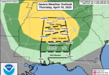 A few severe storms possible Thursday