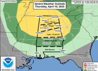 A few severe storms possible Thursday