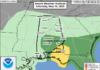 Heavy rainfall and severe storm potential this evening