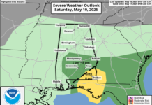 Heavy rainfall and severe storm potential this evening