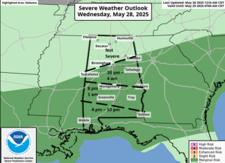 Period of rain and thunderstorms through Friday