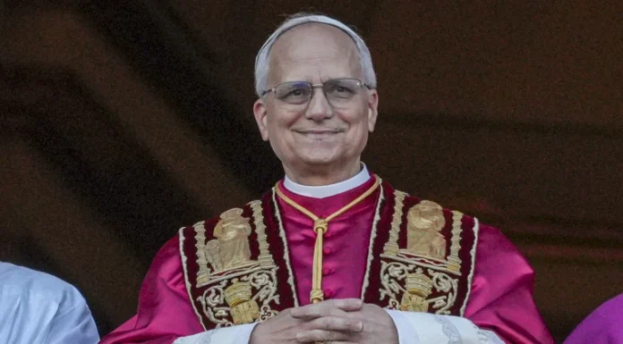 Catholic community celebrates election of first US-born Pope Pope Leo XIV is seen on May 8, 2025. (NBC News)