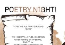 Hanceville library hosting poetry night May 30