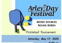 2nd annual Pickleball Tournament returns to Arley Day Festival May 17