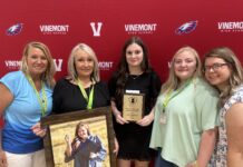 Anderson named first recipient of Sydni Helms-Hipp Memorial Scholarship