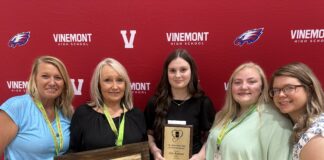 Anderson named first recipient of Sydni Helms-Hipp Memorial Scholarship