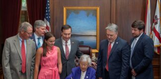 Ivey signs LuLu’s Law, enabling shark alert system for coastal counties