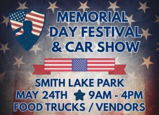 Smith Lake Park Memorial Day Festival and Car Show this Saturday
