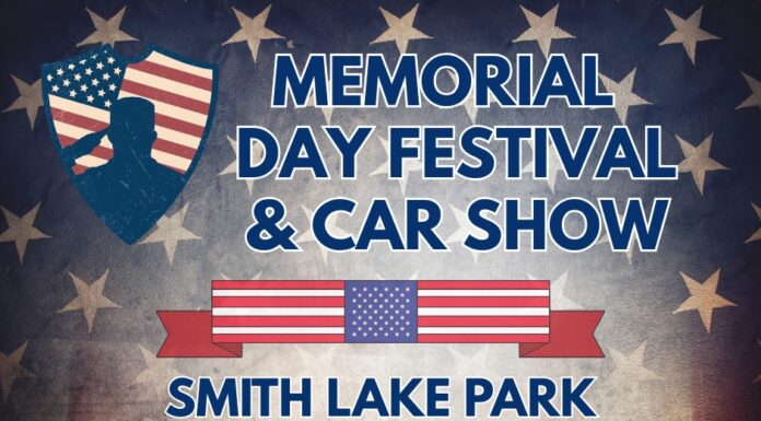 Smith Lake Park Memorial Day Festival and Car Show this Saturday