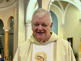 Sacred Heart of Jesus Church bids farewell to longtime Pastor Fr. Patrick Egan