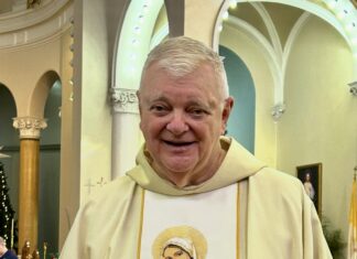 Sacred Heart of Jesus Church bids farewell to longtime Pastor Fr. Patrick Egan