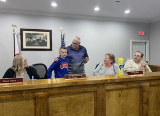 Baileyton council recognizes student athlete, sets dates for events