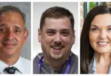 Lindsey, Taylor, Rutherford named principals at Hanceville, Fairview Left to right are Michael Lindsey, Troy Taylor and Erica Rutherford. (Cullman County Schools)