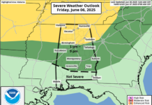 Severe weather possible through at least Monday