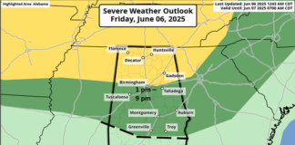 Severe weather possible through at least Monday