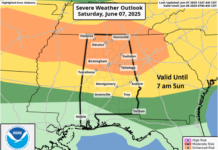 Two rounds of potential severe weather today into Sunday