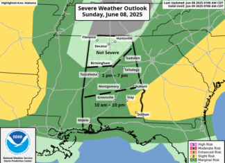 Several rounds of thunderstorms through Monday
