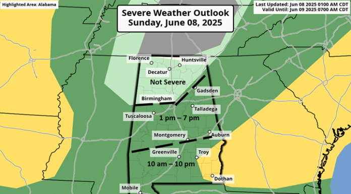 Several rounds of thunderstorms through Monday