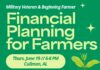 Free ‘Financial Planning for Farmers’ workshop set for June 19