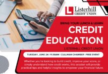 Cullman Chamber to host credit education Lunch & Learn with Listerhill Credit Union – June 24