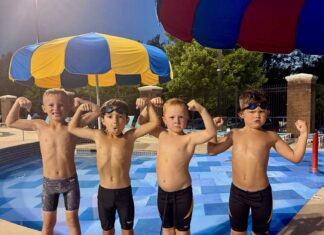 Cullman Swim Team defeats Boaz 506-199