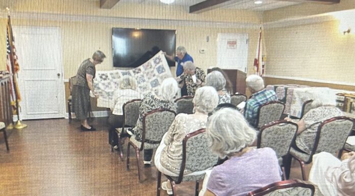 Cullman County Historical Society talks quilting, U.S. Semiquincentennial Celebration