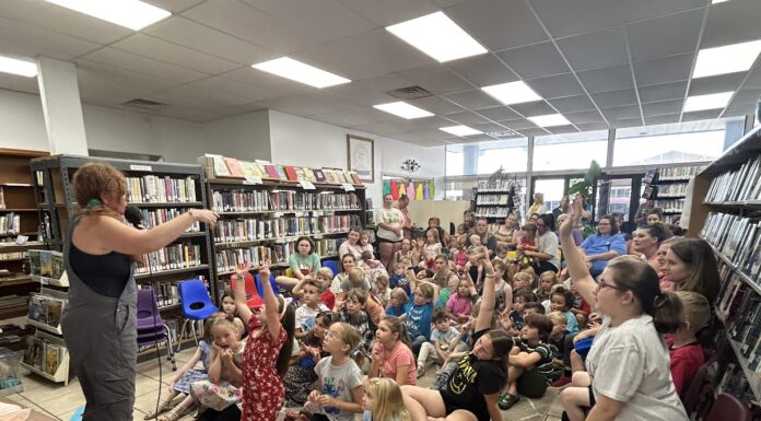 Hanceville library hosts Snead’s Farmhouse Animal Experience