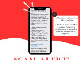 ALEA warns Alabamians of nationwide phishing scam impersonating ‘Alabama DMV’