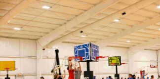 Basketball Reimagined: 360 Hoops debuts in Alabama with NBA Coach Mike Brey and a game-changing circular three-hoop experience