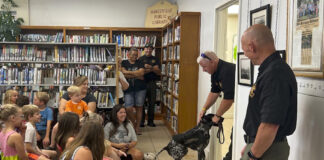 Hanceville library hosts CCSO K9 Unit