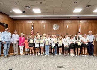 Cullman City Council recognizes achievements of East Elementary archery team