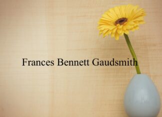 Obituary: Frances Bennett Gaudsmith