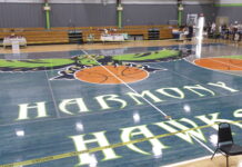 Hawk Fest celebrates community, new gymnasium floor at Harmony