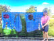 Eliana Hollis creates East Elementary garden mural