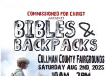 Commissioned for Christ free ‘Bibles & Backpacks’ back-to-school outreach – Aug. 2