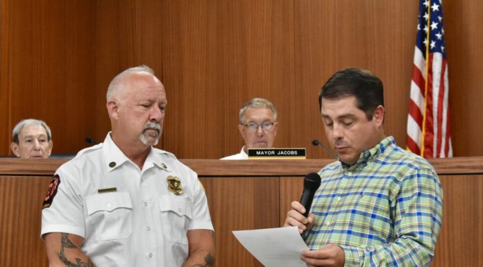 Cullman City Council honors guests, reports quarterly financials