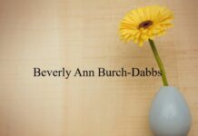 Obituary: Beverly Ann Burch-Dabbs