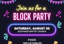 Southside Baptist hosting community Block Party Aug. 30